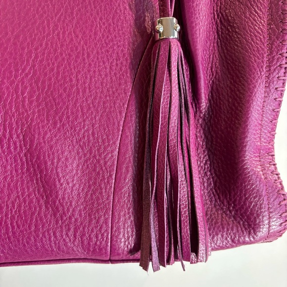 AIMEE KESTENBERG Leather Multiple Pockets Shoulder Bag Handbag Satchel - Picture 2 of 15